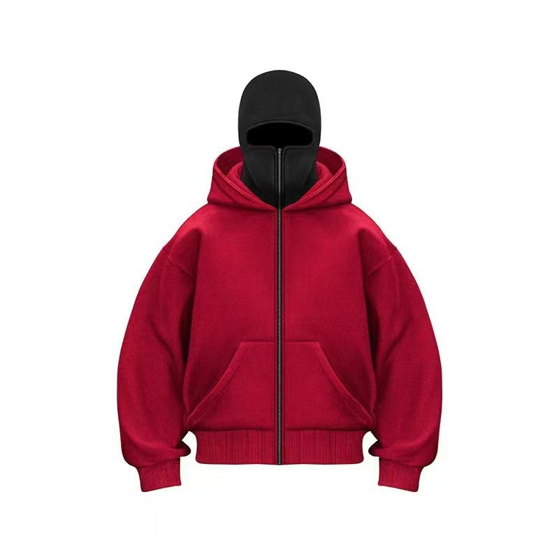 Hoodie met bivakmuts