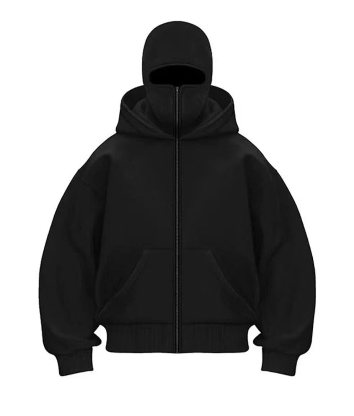 Hoodie met bivakmuts