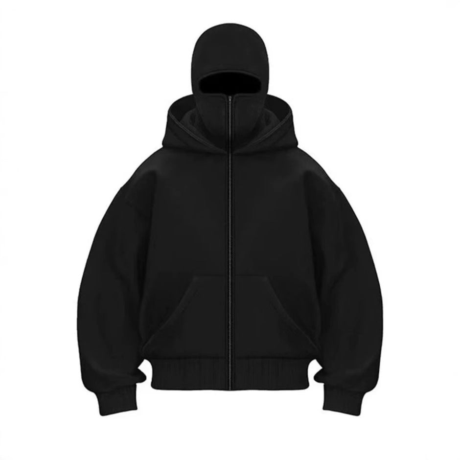 Hoodie met bivakmuts