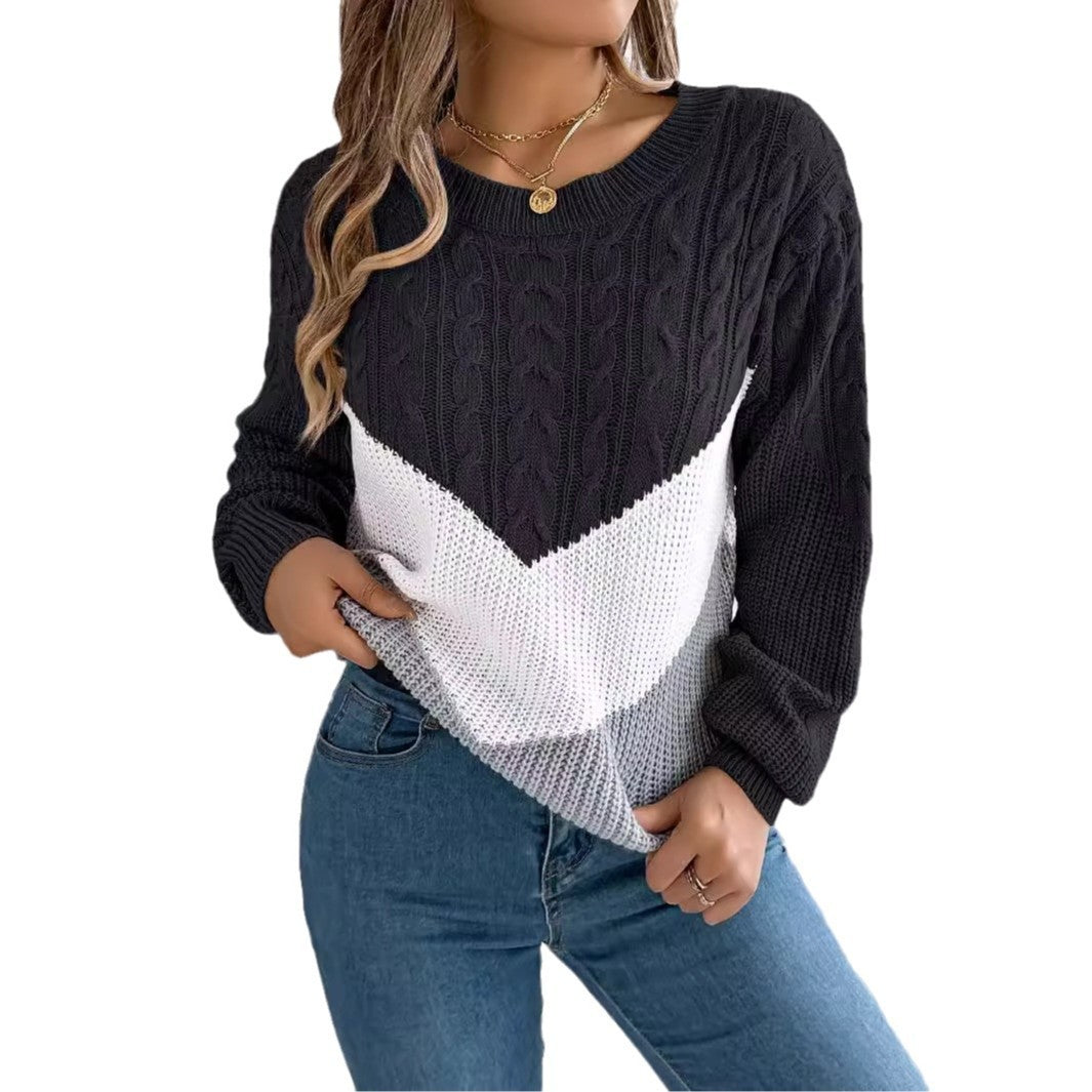 Gebreide pullover trui