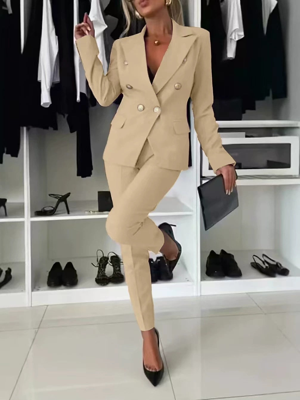 Tweedelig elegant en tijdloos outfit