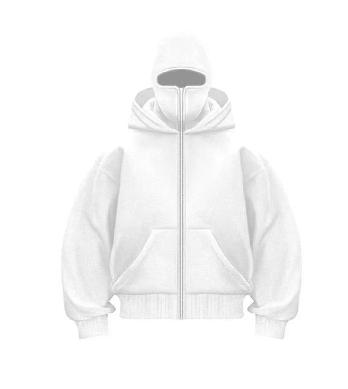 Hoodie met bivakmuts