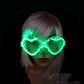 Trendy neon led bril