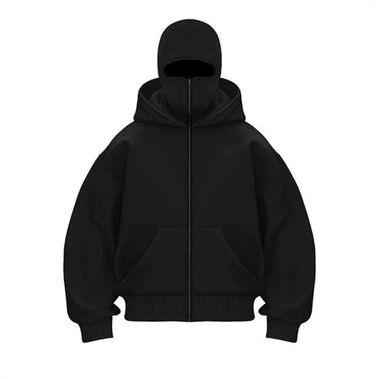 Hoodie met bivakmuts