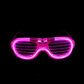 Trendy neon led bril