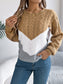 Gebreide pullover trui