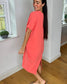 Stijlvolle hippe V-hals Casual Jurk