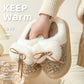 Warme teddy sloffen